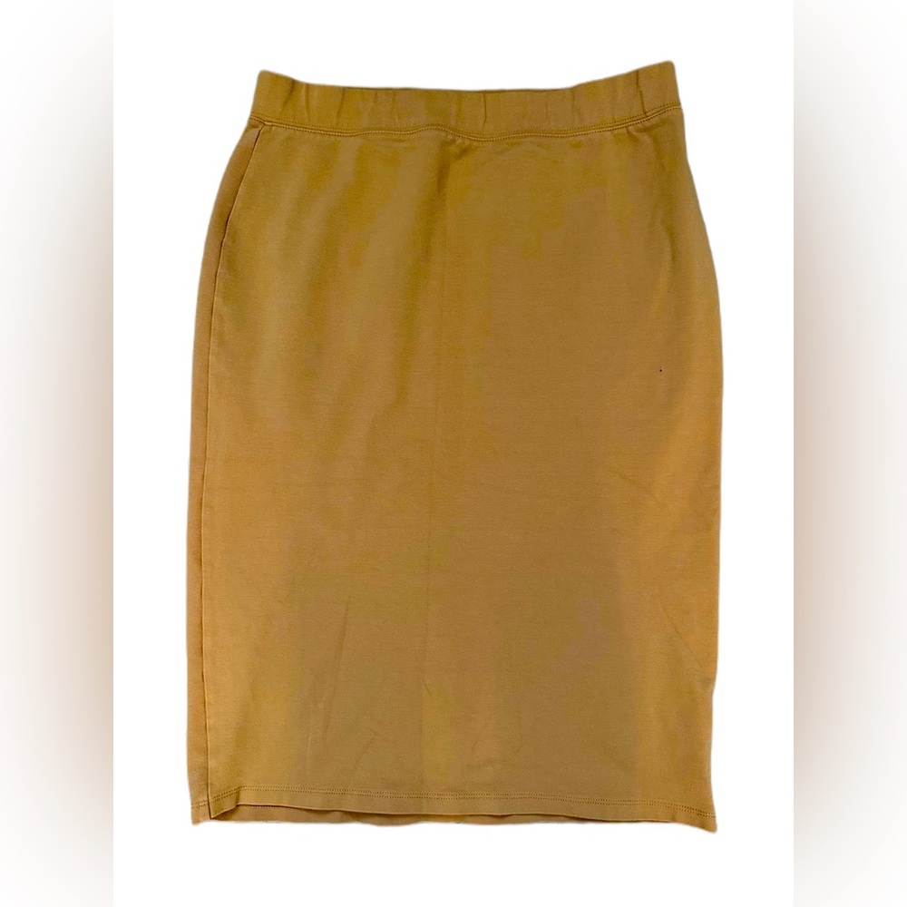 Mustard Yellow Woman’s Pencil Skirt